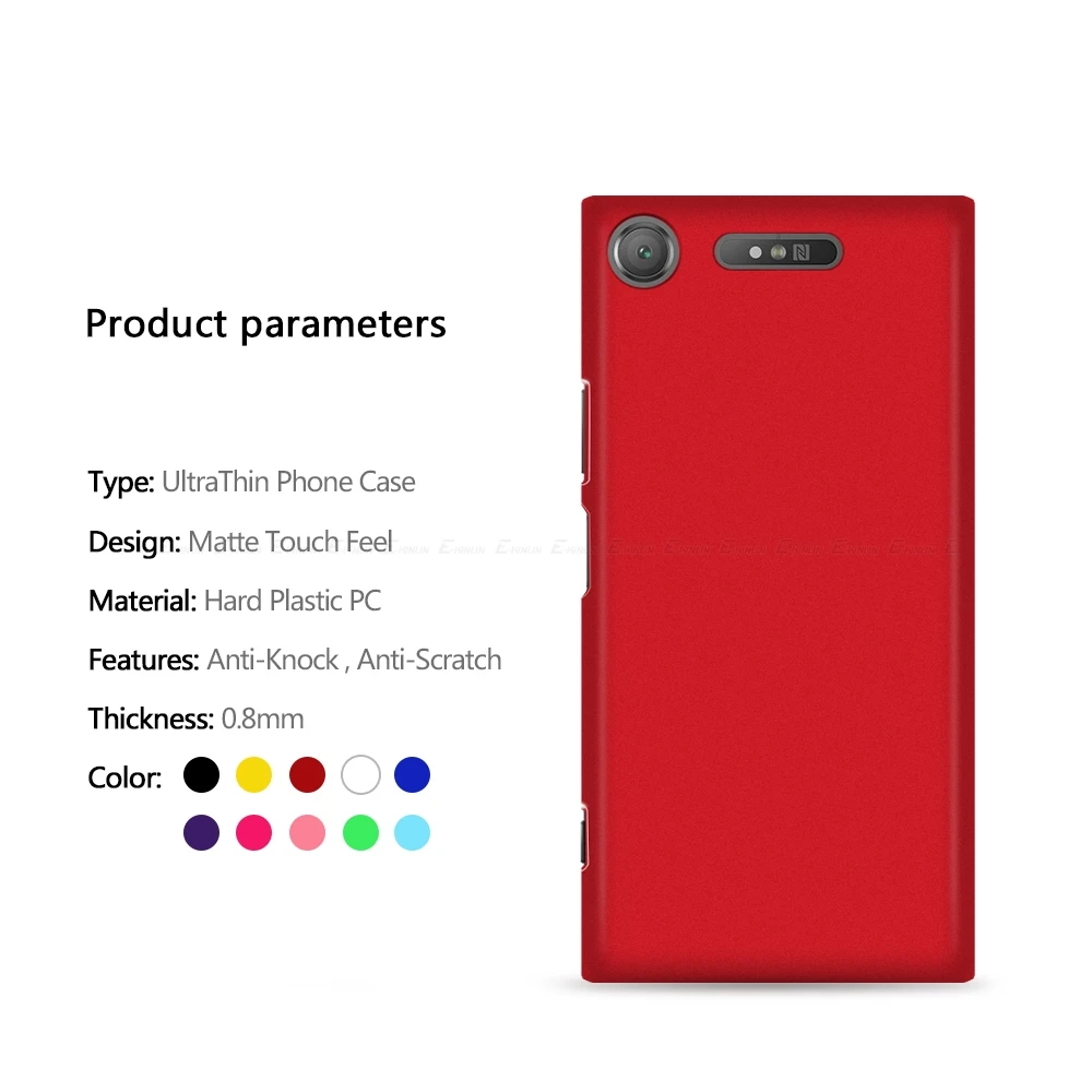Матовая жесткая задняя крышка для Sony Xperia 1 5 8 Lite 10 II XZ3 XZ2 Premium Compact XA2 Ultra Plus L2 L3 L4