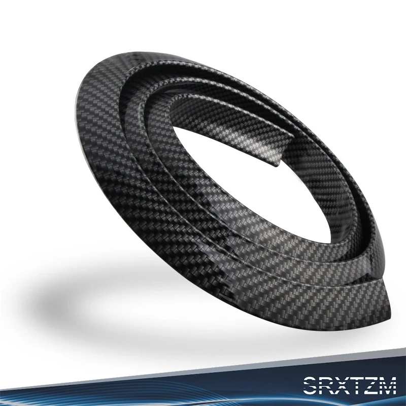 

SRXTZM Atreus 150cm 2PCS Renault Duster Lada Car Fender Protect Wheel Tire Eyebrow 100% Real Carbon Fiber Stickers