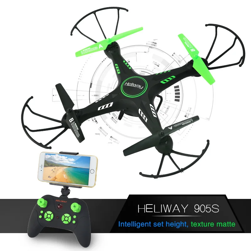 HELIWAY RC font b Drone b font with Wifi 2MP Camera font b Drone b font
