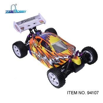 شراءHSP سباق 94107 Rc سيارة الطاقة الكهربائية 4wd 1/10 مقياس عربة صغيرة قلابة للطرق الوعرة XSTR عالية السرعة هواية مماثلة REDCAT سباق