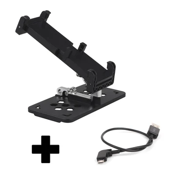 

5.5 in to 9.5 in Smartphone Tablet Holder Remote Controller Extended Holder Bracket with Android USB Data Cable for DJ Mavic Pro