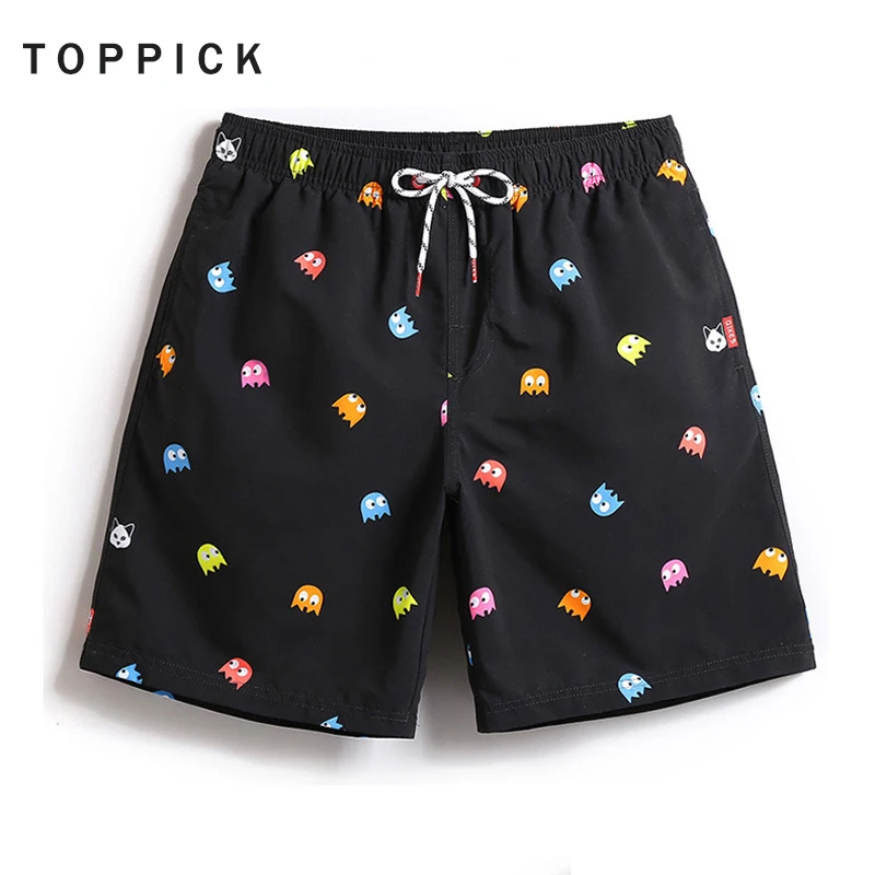 

Summer Cartoon Printed Breathable Man Swimming Short Quick Drying Swimsuit Beachshorts Running Wear Surfing Shorts Mens briefs