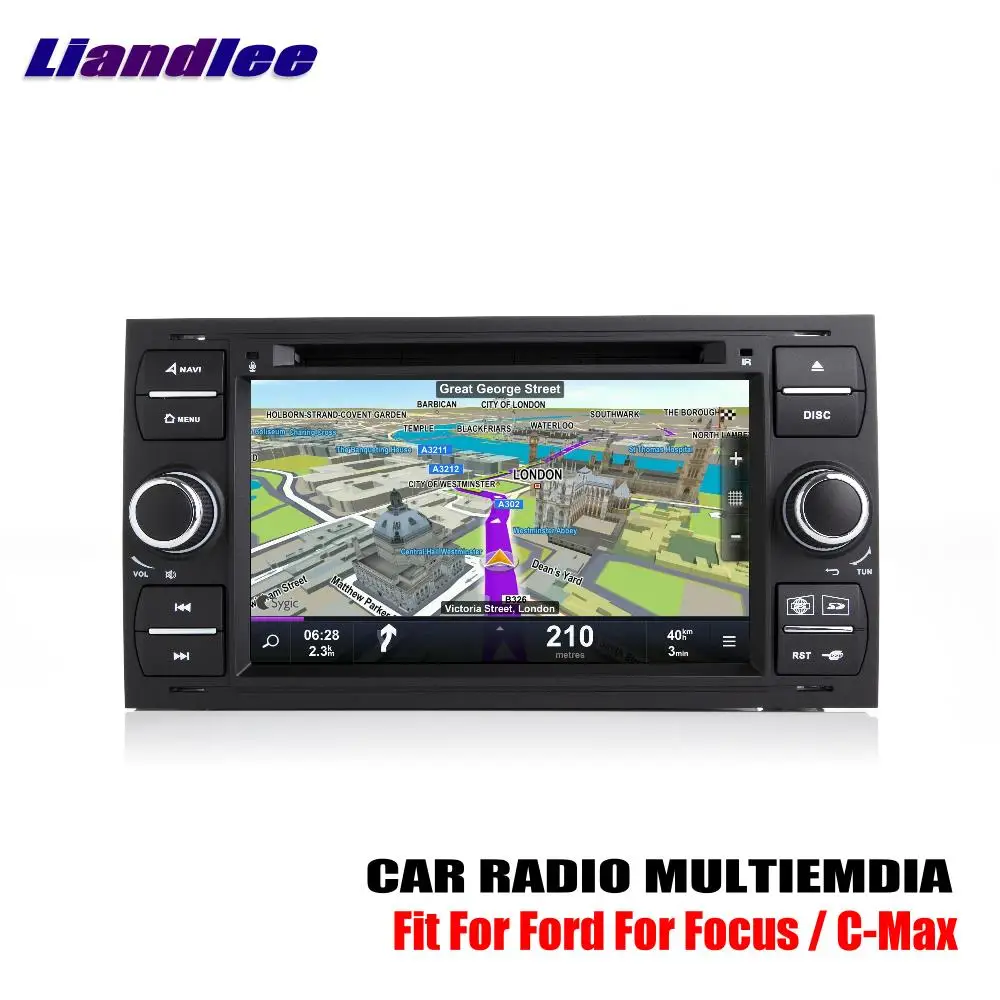 Excellent Liandlee For Ford For Focus / C-Max 2004~2007 Android Car Radio CD DVD Player GPS Navi Navigation Maps Camera OBD TV Screen BT 1