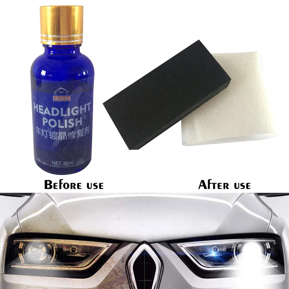 New Car Headlights Oxidation Liquid Repair Agent Ceramic Coat Super