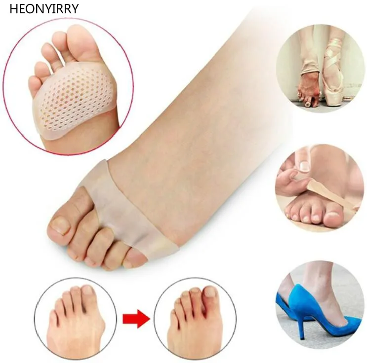 Silicone Gel Toe Pads Foot Care Tool High Heel Shock Absorption Anti Slip resistant Metatarsal