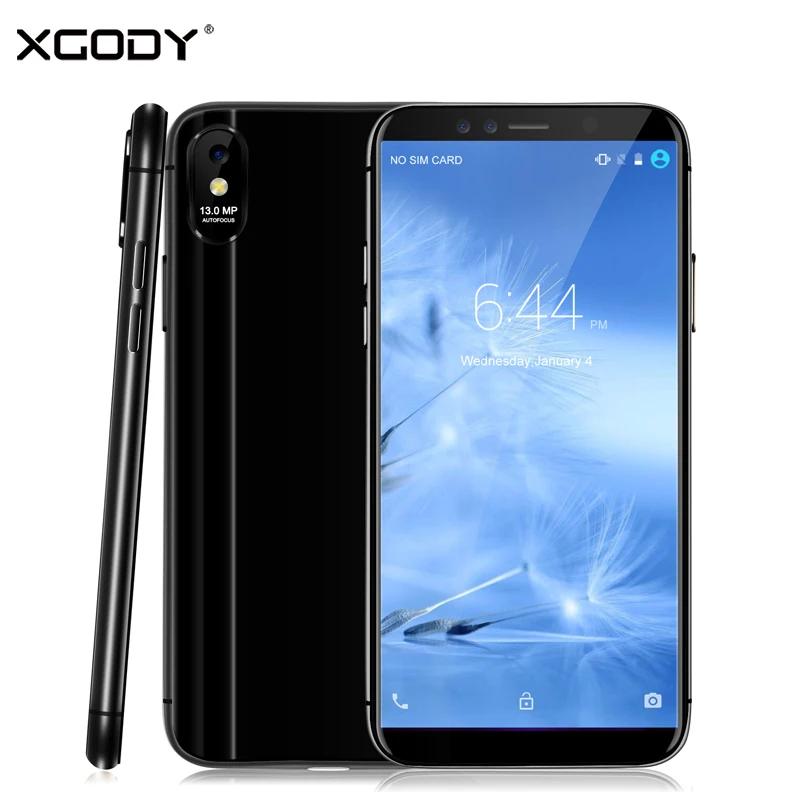 

XGODY M78 Pro 4G LTE Smartphone 5.5 Inch 18:9 3GB+32GB Face ID Mobile Phone Android 6.0 Quad Core 13MP Fast Charge Cell Phones