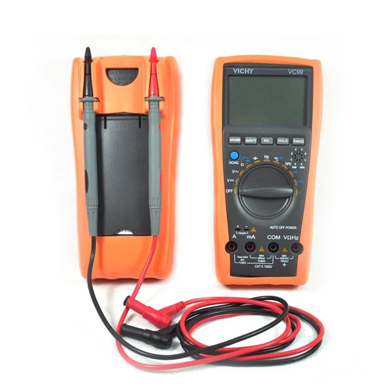 Цифровой мультиметр vs Fluke17B VC99 + 3 6/7 Автоматический диапазон Dmm AC DC Вольтметр
