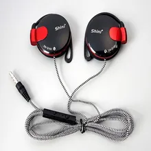 Shini Q140 наушники 3.5 мм гарнитура крючком гарнитура Super Bass с микрофоном для Mp3 Mp4 компьютер мобильного телефона Fone де ouvido