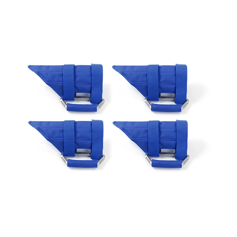 SHINEKA устойчивый автомобиль Стайлинг металлическая ткань топ поручень Крышка для Jeep Wrangler CJ TJ JK JL салонные аксессуары - Название цвета: 4 blue