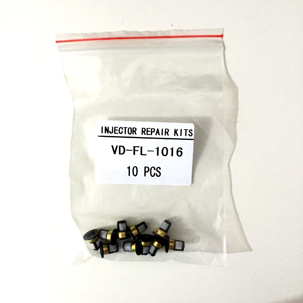 10pcs For NISSAN TIIDA Fuel Injector Micro Basket Filter Prefect Quality Fuel Injector Repair Service Kits VD FL 1016-in Fuel Inject.