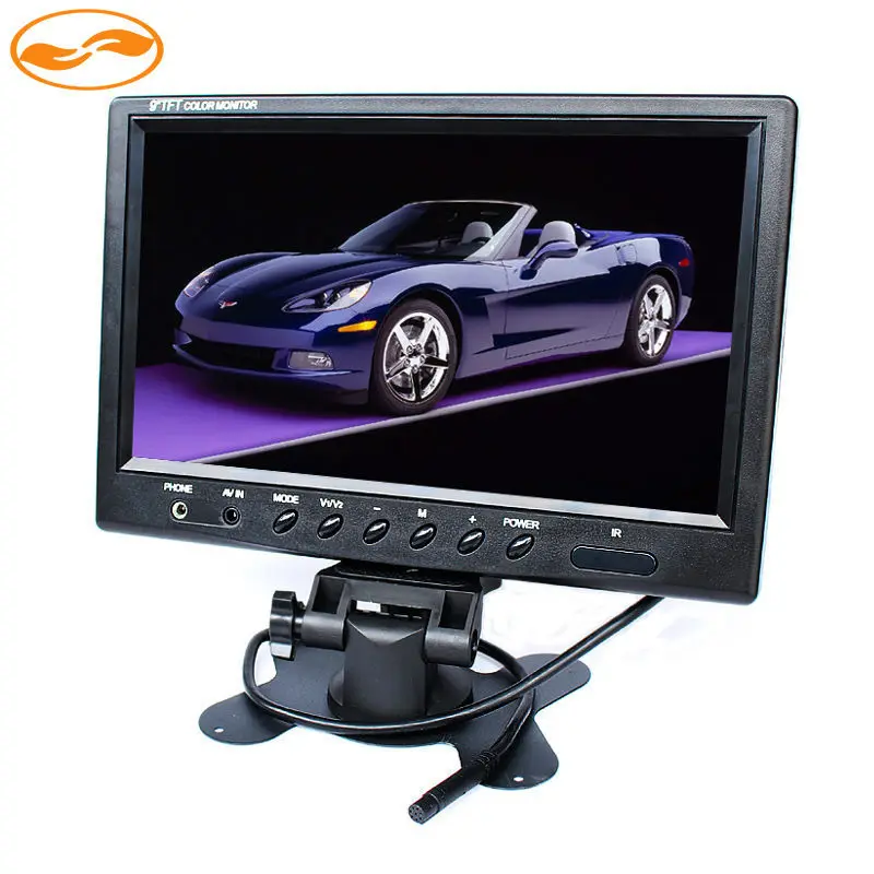GreenYi 9 Inch 800*480 TFT LCD Color Screen Headrest Display Car