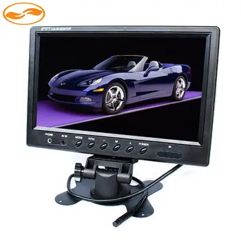 

GreenYi 9 Inch 800*480 TFT LCD Color Screen Headrest Display Car Monitor with 2CH Video Input for Rear View Camera