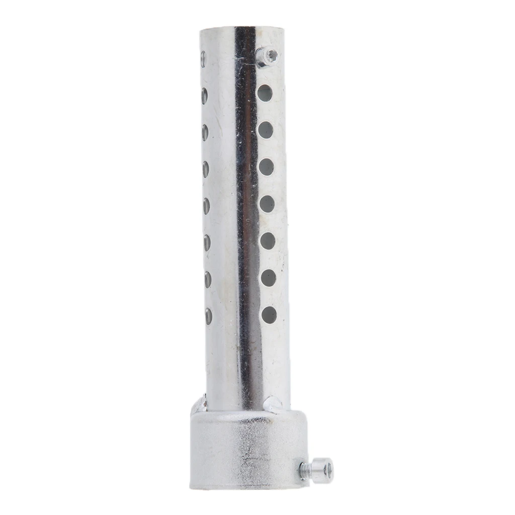 35mm Silver Motorcycle Exhaust Can Muffler Insert Baffle DB Killer Silencer High Strength Stainless Steel Corrosion-Resistant