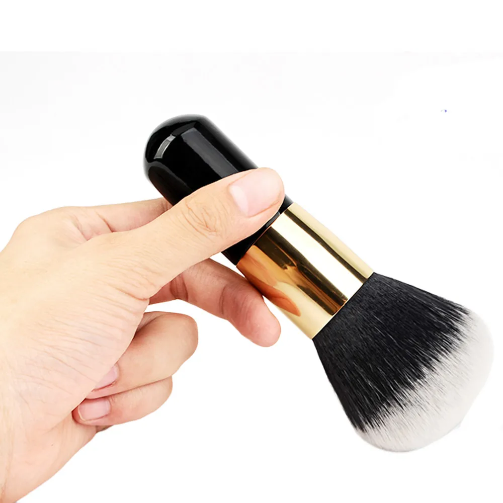 

MSQ 1pcs Big Size Powder Brush Cosmetic Beauty Blush Brush for Makeup Soft Facial Finishing Powder Makeup Brushes Z4