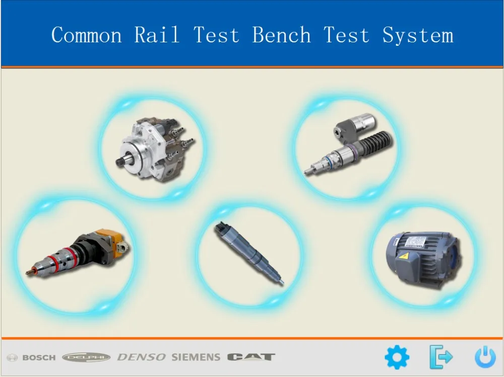 CRS испытательный стенд системы управления для Bosch, Denso, Delphi, Siemens, гусеничного дизельного блока управления common rail