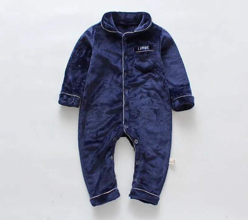 COOTELILI Kid Baby Rompers Newborn Clothing Fleece Long Sleeve Jumpsuits Boys Girls Outerwear Costume Baby Gift Children Clothes (13)