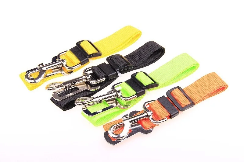 Vehicle Car Pet Dog Seat Belt Puppy Car Seatbelt Harness Lead Clip Pet Dog Supplies Safety Lever Auto Traction Products (15)