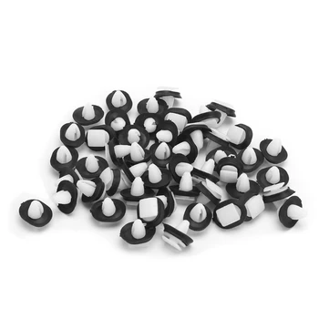 

2019 New 50 Pcs Vehicle Car Exterior Side Moulding Bumpstrip Lower Door Trim Clips For Fiat Ducato Auto Car Accessories