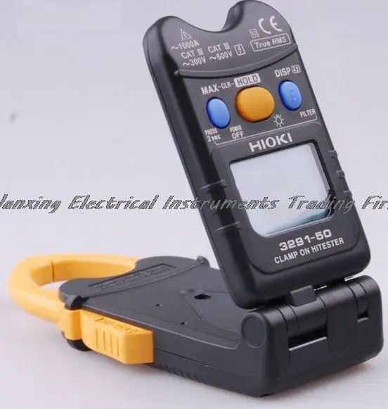 

Fast arrival HIOKI 3291-50 CLAMP ON HiTESTER 1000A True RMS innovative flip design