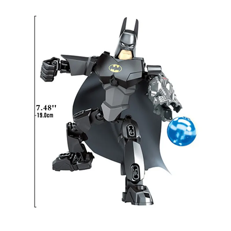 Супергерой Человек-паук Бэтмен строительные блоки Совместимые Sermoido Человек-паук обучающая игрушка мальчик подарок на день рождения Brinquedo