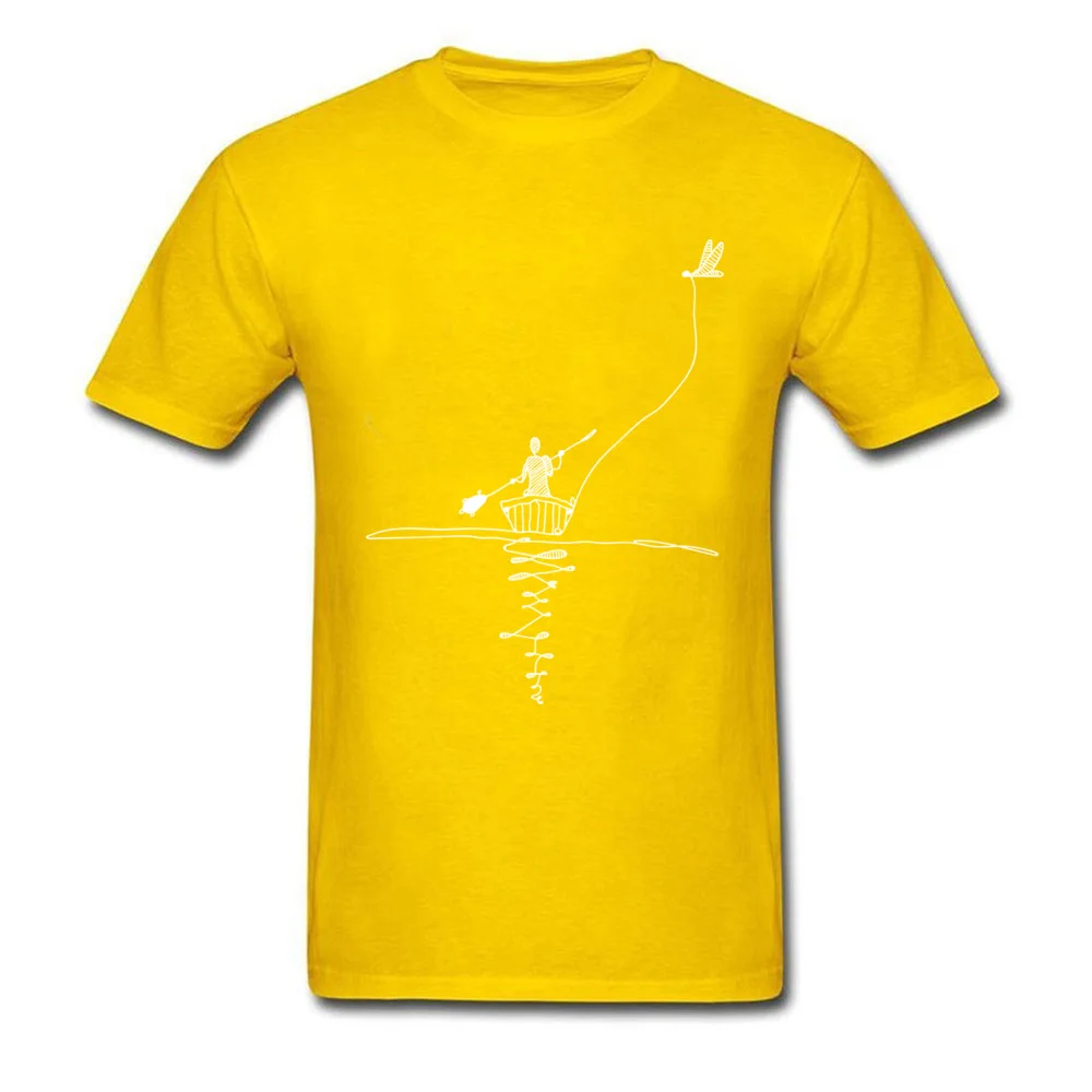 Man Bird Canoe_yellow