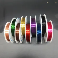 0,3 мм/20 м 1 рулон дешевая мягкая Полезная крепкая медная проволока из сплава DIY ремесло Бисероплетение проволока модное Изготовление ювелирных изделий шнур струны аксессуары