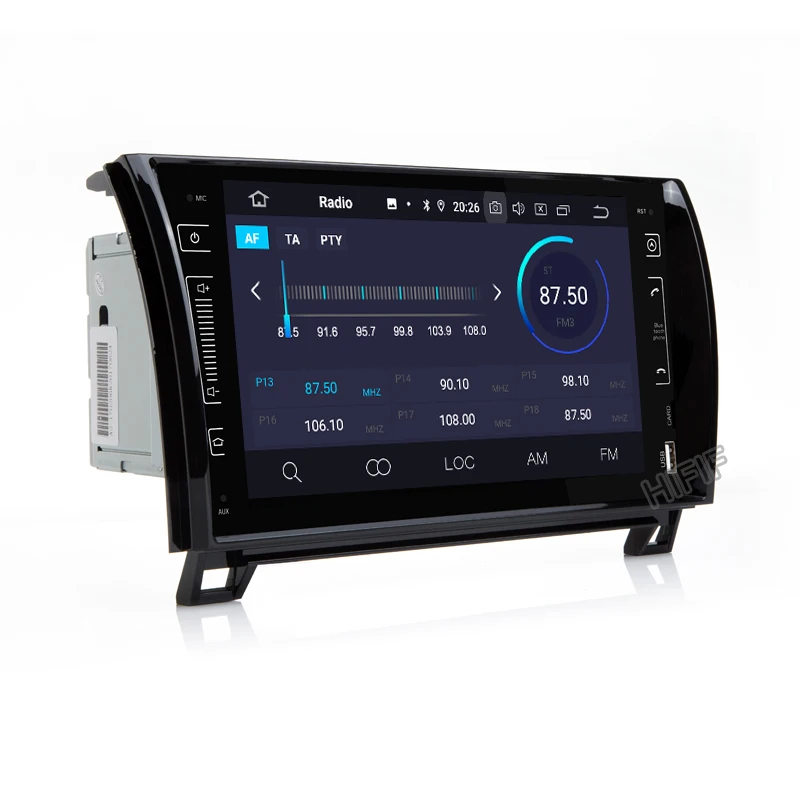 Perfect 9" IPS SCREEN Android 9.0 4G 2 DIN CAR GPS For TOYOTA Sequoia Tundra NO DVD PLAYER radio stereo navigation receiver 4