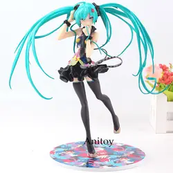 Vocaloid Hatsune Мику фигурка сообщите ваш мир Ver. 1/8 Масштаб Окрашенные фигура ПВХ Коллекция Модель игрушки куклы подарок