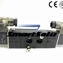 4 Mseries 4M320-08 1/4 Размер порта Namur клапан, с двойным управлением, электромагнитный клапан, электромагнитный клапан с монтажными гайками