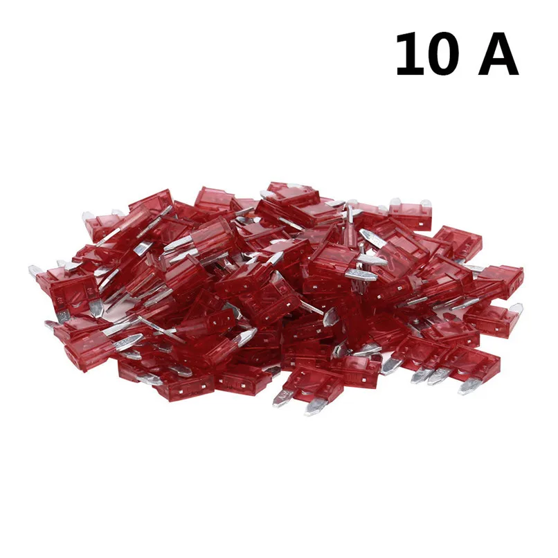 Fuses Trade 100 Auto Car Fuse Assortment 10 Amp Standard