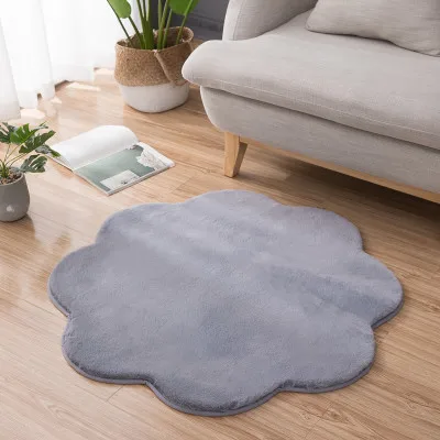 New Creative Floral Pattern Placemats Polyester Flannel Door Mats Carpets Small Rugs Home Living Room Decor Hallway Rugs - Цвет: A