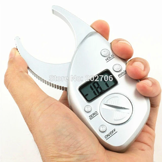 Shop 1PC Digital Body Fat Caliper Fitness Body Fat Caliper Fat