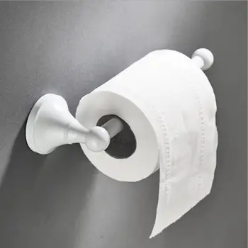 

Bath paper holder bathroom tissue holder white toilet paper box toilet paper roll holder bathroom accessories