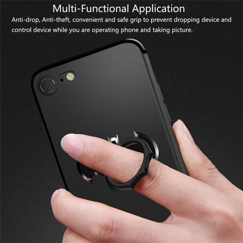 Batman Metal Mobile Ring Grip Finger Holder Phone Case for IPhone X XR XS Max 8 7 6 6S Plus 5 5S SE 5C 4 Coque Cover Accessories Batman Metal Mobile Ring Grip Finger Holder Phone Case for IPhone X XR XS Max 8 7 6 6S Plus 5 5S SE 5C 4 Coque Cover Accessories