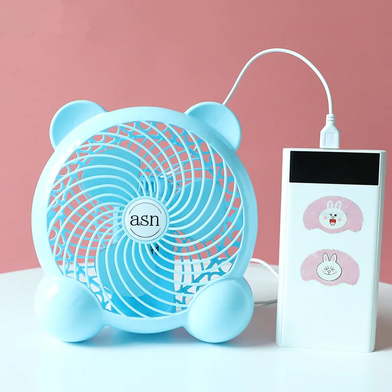 

Portable USB Electric Mute Fan Desktop Mini Electric Fan 20*19cm Size With 1.5m Extended Line For Office School Easy Operation
