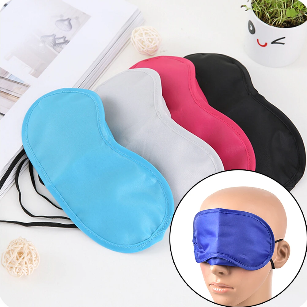 

Colorful Sleep Mask Cute Eye Aid Travel Rest Eye Cover Sleeping Mask Eyeshade Blindfold Unisex Fashion Portable Elastic Bandage