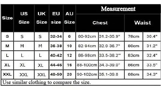 size chart new