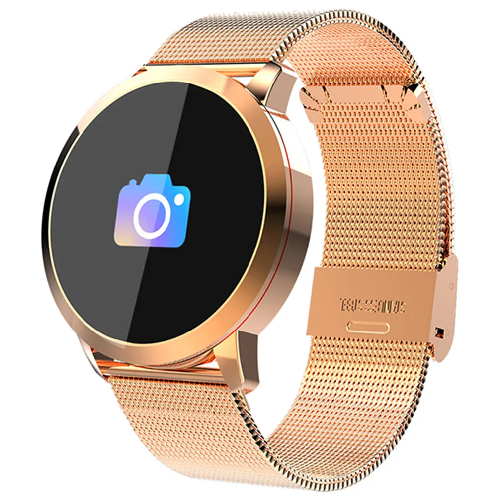 Diggro Q8 OLED Bluetooth Smart Watch Stainless Steel Waterproof Wearable Device Smartwatch Wristwatch Men Women Fitness Tracker Diggro Q8 OLED Bluetooth Smart Watch Stainless Steel Waterproof Wearable Device Smartwatch Wristwatch Men Women Fitness Tracker
