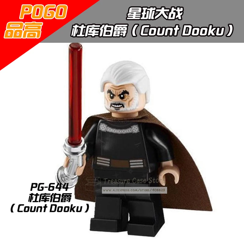 

PG644 Count Dooku figure Star Wars Building Toys Blocks