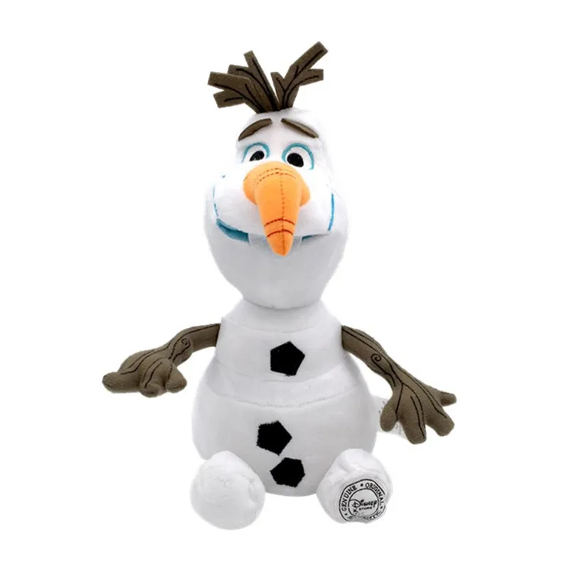 Disney Toys Olaf Plush Toys 30cm Frozen Cute Cartoon Snowman Stuffed Doll Brinquedos Juguetes Kids Gifts and Sleeping companion