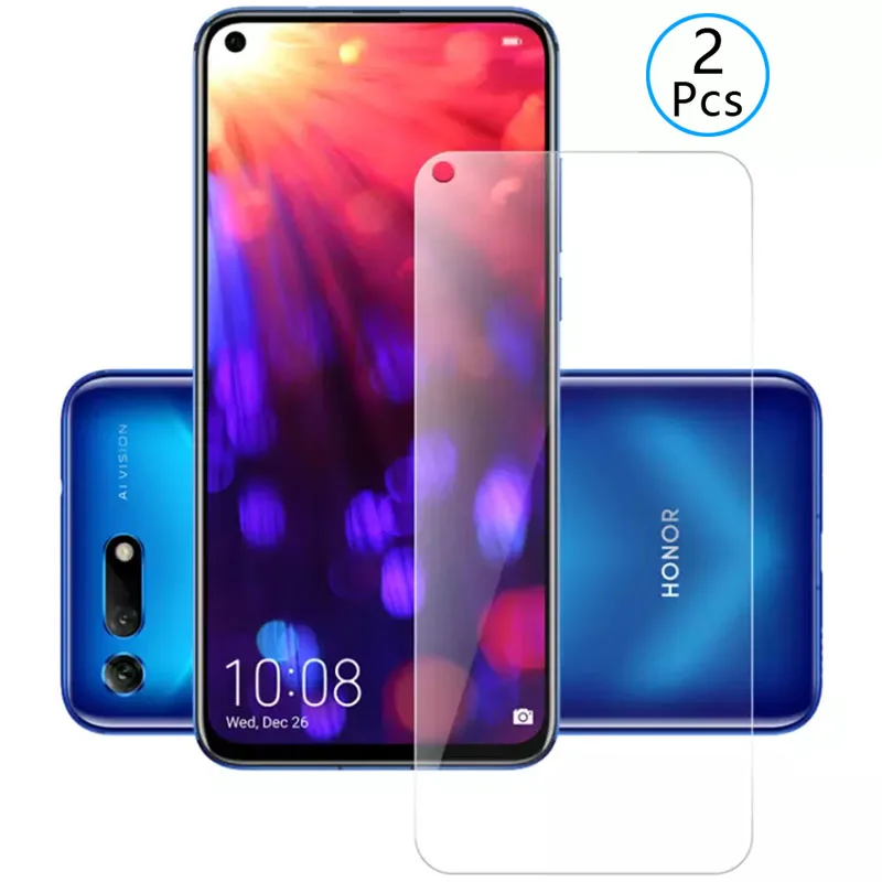 Закаленное стекло для Honor View 20 2 шт. защитная пленка экрана телефона Huawei Honer Hono V20 V 6