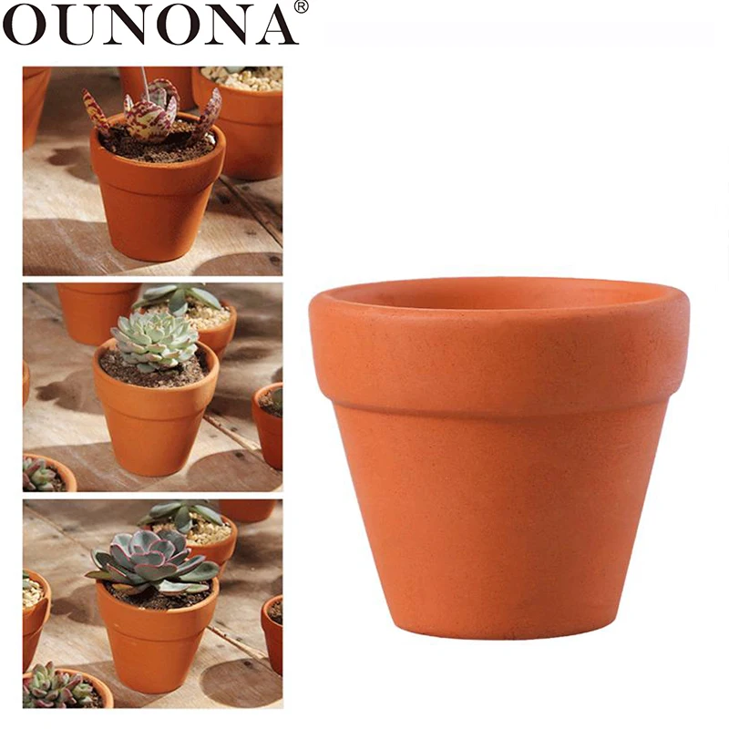 OUNONA 10 шт. мини глиняные горшки Глиняные керамические горшки для растений кактус цветочные горшки для суккулентов горшки для растений