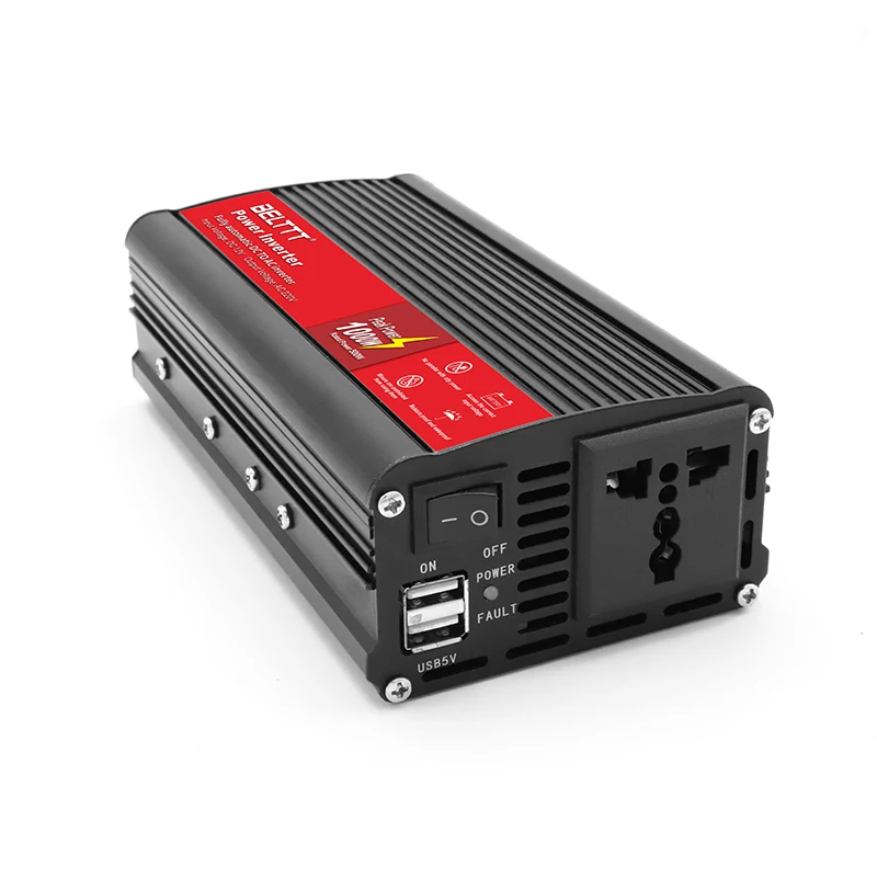 BELTTT LCD 12В/24В Солнечный инвертор 1000 Вт автономный с USB|Инверторы для авто| |