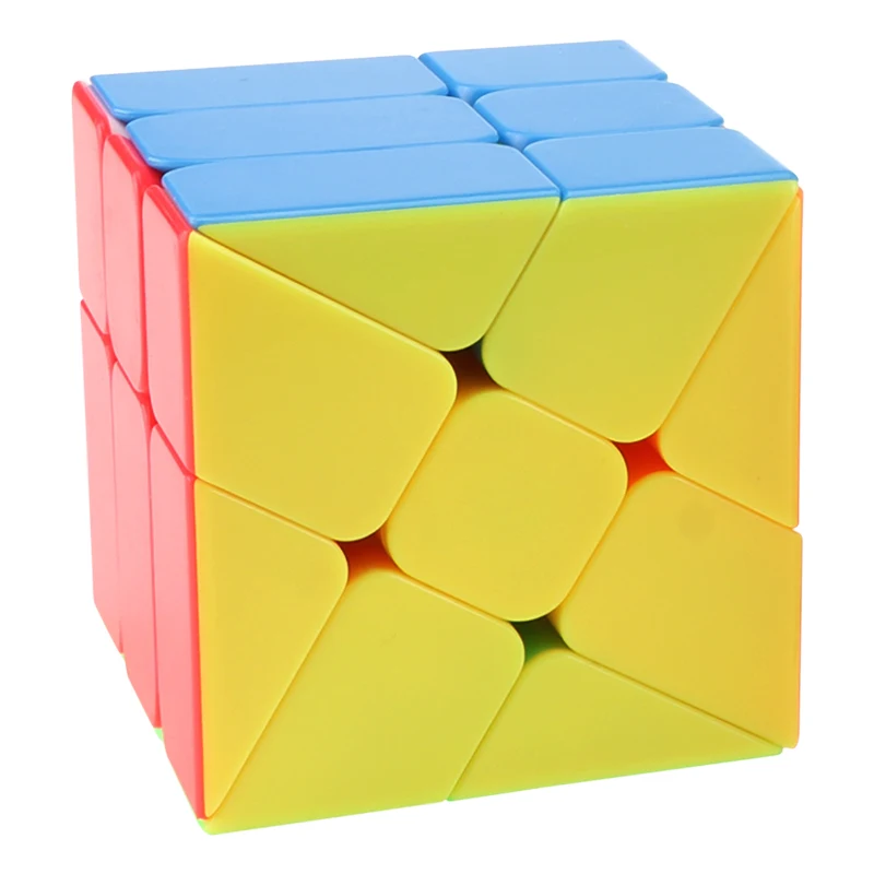 B Новое поступление скорость 3X3X4 куб магические кубики скорость обучающий пазл Развивающие игрушки для детей cubo magico - Цвет: B