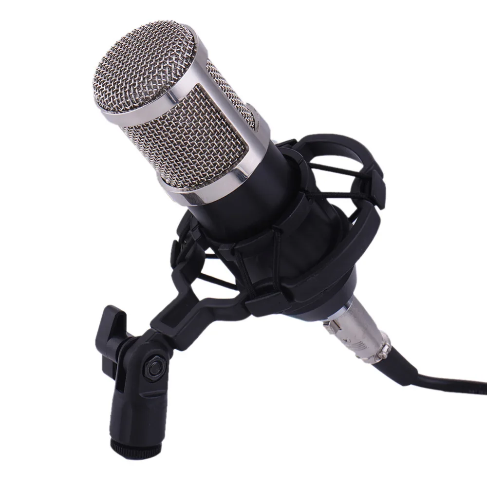 

Microfone BM800 Condenser Wired Microphone for Computer Network sing/Recording/Chat/Video Conference/Games microfone condensador