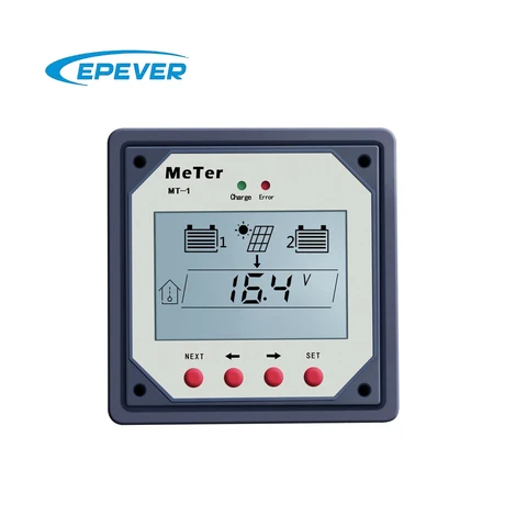 Remoto para Epsolar Controlador de Carga Medidor Solar Epipdb-com 10a 20a Duo Duplo Dois Reguladores Carregador Bateria Mt-1 Mt1 Pwm