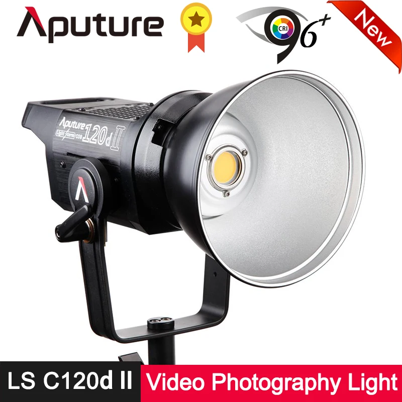 

Aputure LS C120D II COB Light 5 Lighting Effects CRI TLCI 96+ Bowens V-mount for Film TV Photo Studio Video Photography Lighting