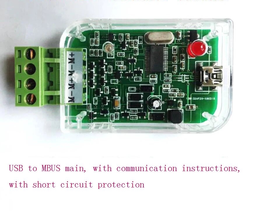 Industrial USB to MBUS host usb-mbus meter reading communication debugging - 10 loads of power supply. terminal | Обустройство дома