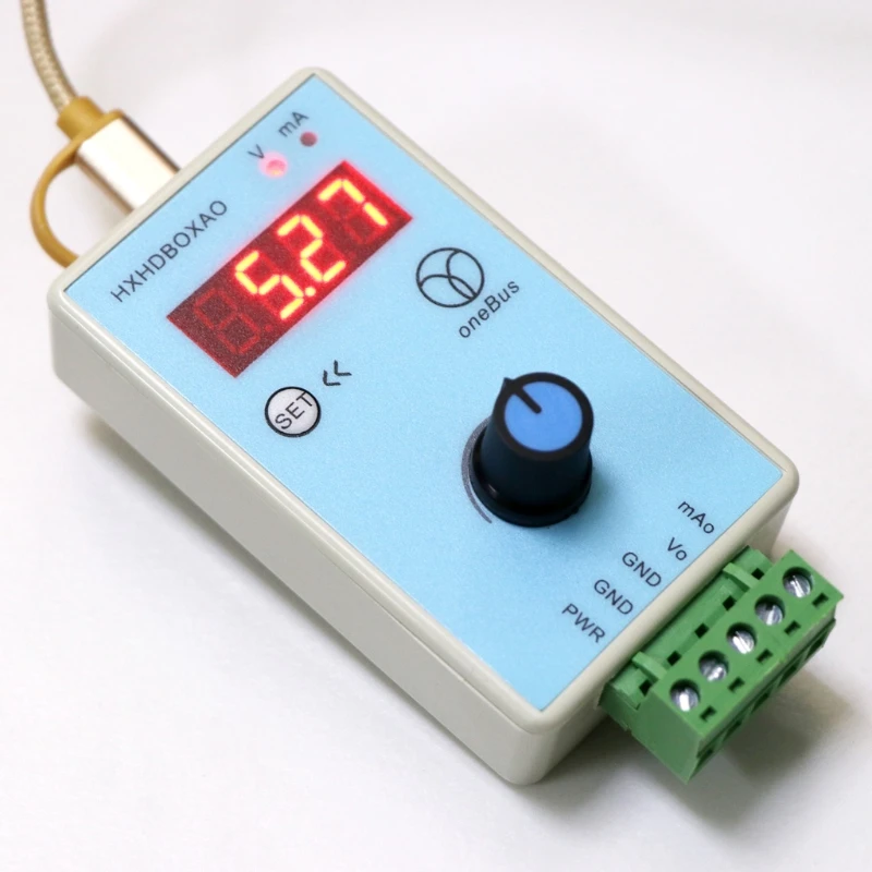 

Handheld Current Voltage Signal Generator Analog Simulator Output 0-10V 0-20mA