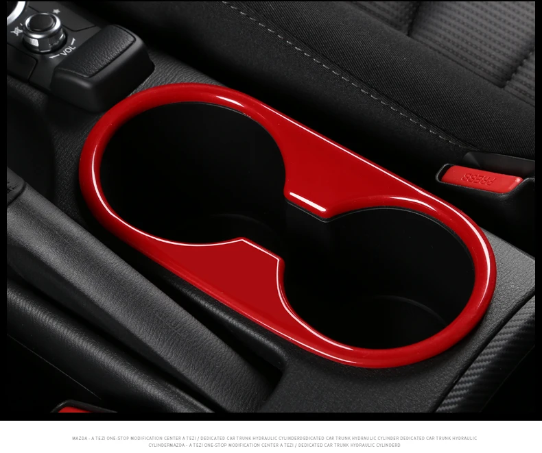 Для Mazda CX-3 CX3 Cup gear система управления автомобильный Стайлинг Аксессуары яркие блестки украшение интерьера